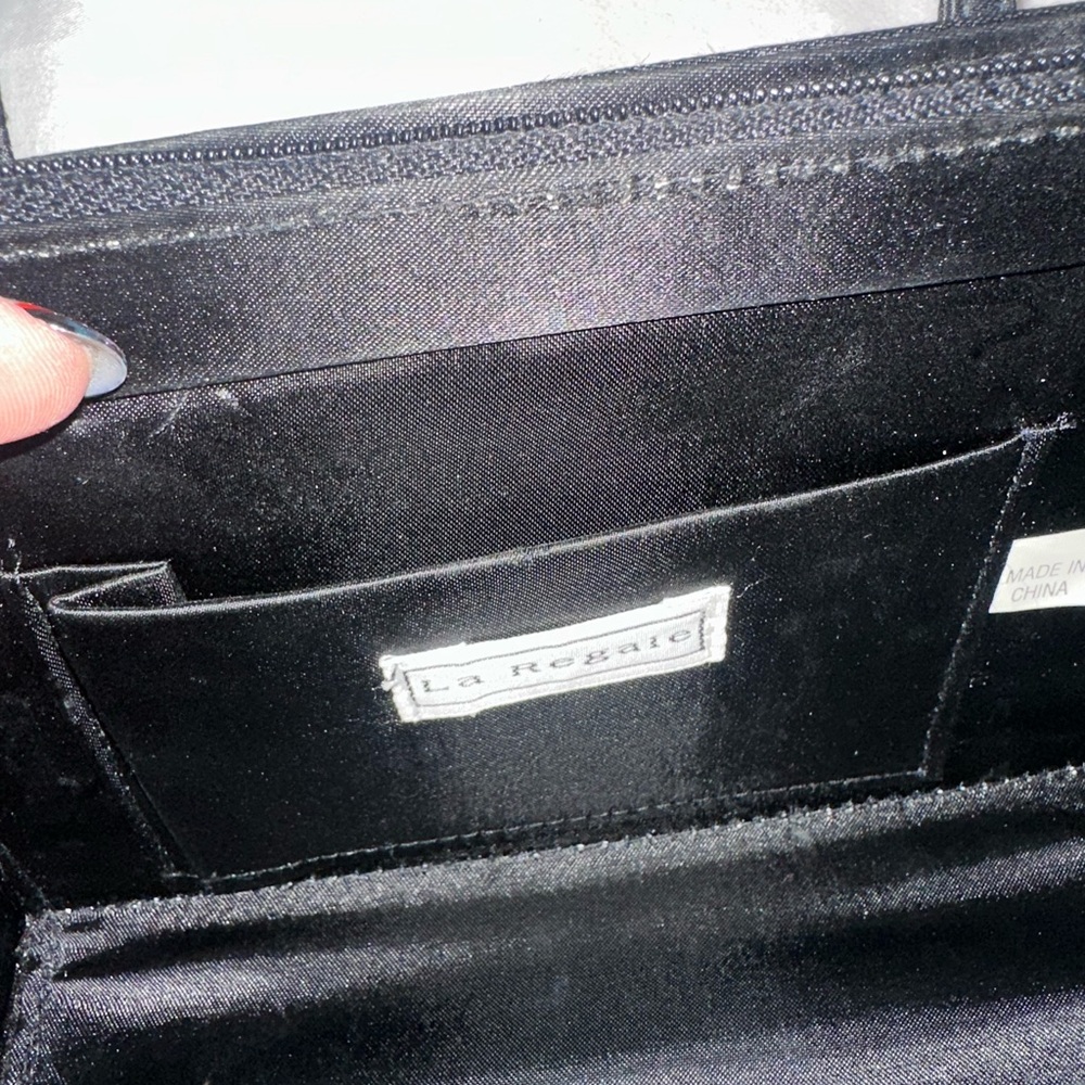 La Regale Elegant Black Mini Bag - Picture 3 of 10
